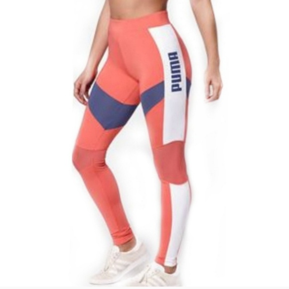 Puma Pants - NWT Puma Color Block Logo Mesh Pants p10